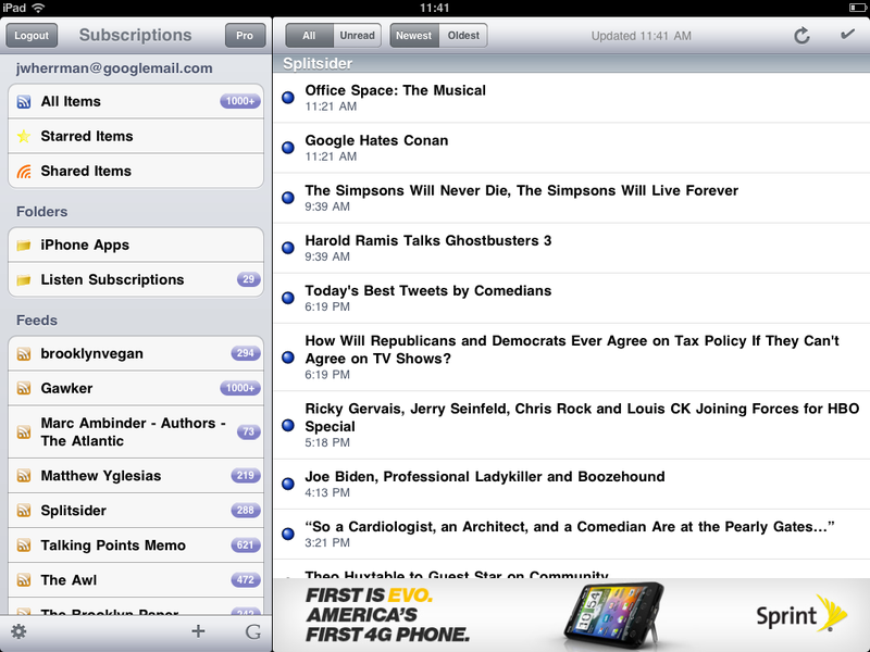 Illustration for article titled The Best RSS Reader Apps